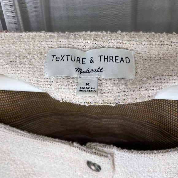 Madewell Texture & Thread Button-Front Top in Stripe - Medium - Picture 4 of 10